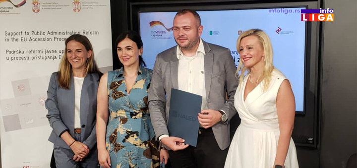 IL-NALED-potpisivanje-Mitrovic Opština Ivanjica u projektu ''Podrška unapređenju kapaciteta i izradi lokalnih planova razvoja''