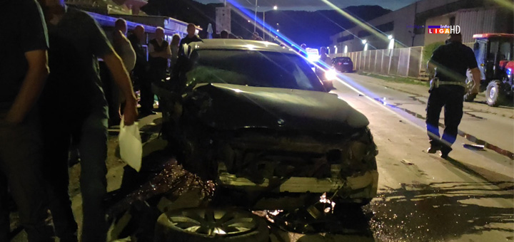 IL-bmw-spik-razlupan- Strašna saobraćajna nezgoda kod fabrike Špik u Ivanjici (VIDEO)