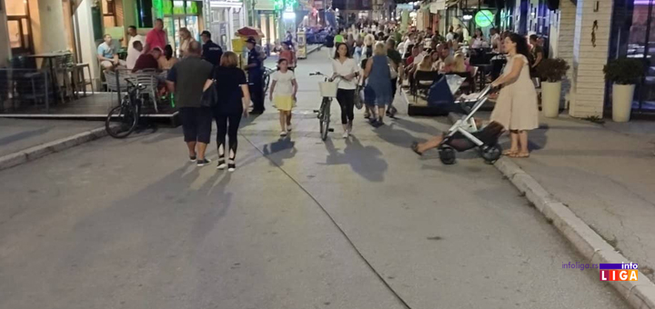 IL-Ulica-kabl Žena i dete zamalo da stradaju u centru Ivanjice