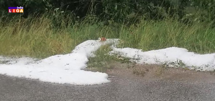 IL-grad-ivanjica- Ivanjica - Jaka kiša praćena gradom zahvatila MZ Katiće (VIDEO)