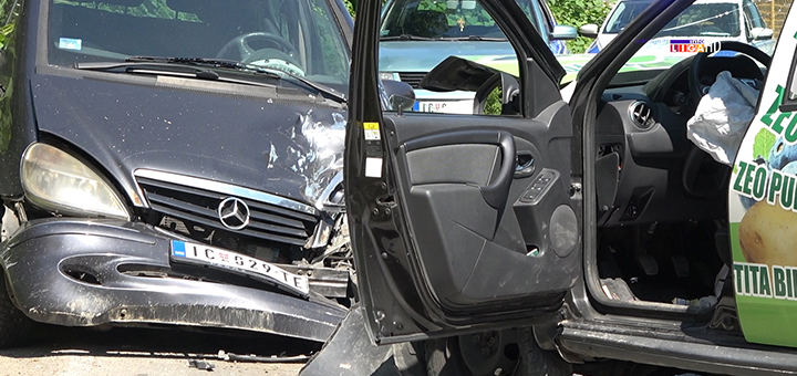 IL-sudar-1 Teška saobraćajna nezgoda u ulici Milojice Nikolića u Ivanjici (VIDEO)