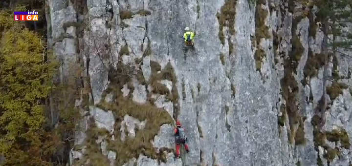 IL-Via-ferrata-Mucanj- Vežba Gorske službe spasavanja na via ferati „Mučanj“ uz podršku Turističke organizacije opštine Ivanjice