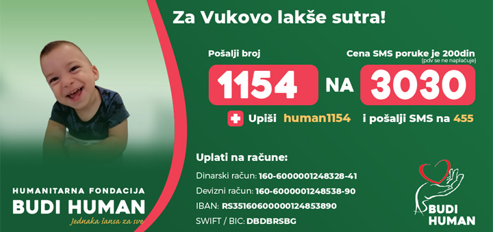 il-za-vuka-arapovica- "Ivanjičani beskrajno vam hvala"- Svi zajedno za Vukovu srećniju budućnost