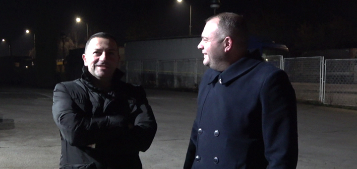 IL-Momo-Causic Načelnik Sektora za vanredne situacije Luka Čaušić u novogodišnjoj noći obišao ivanjičke vatrogasce