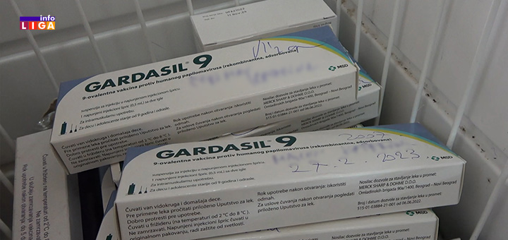 il-vakcine HPV- vakcina , protiv raka grlića materice i drugih karcinoma i u ivanjičkom Domu zdravlja (VIDEO)