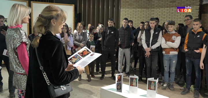 IL-Izlozba-slika-SLadjane-Tankosic- Replika Pikasovih slika sa posebnim umetničkim izrazom Slađane Tankosić iz Ivanjice (VIDEO)