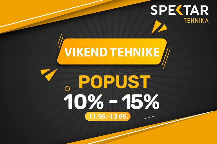 spektar-akcija Tradicionalni prolećni vikend tehnike u Spektru!