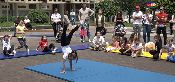 il-gimnastika-milunovic- Stotinu mladih gimnastičara pokazalo svoj talenat na trgu u Ivanjici (VIDEO)