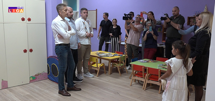 il-bambi1 Ministar Martinović otvorio renovirane prostorije vrtića ''Bambi'' u Guči i darivao laptopove za opštinu (VIDEO)