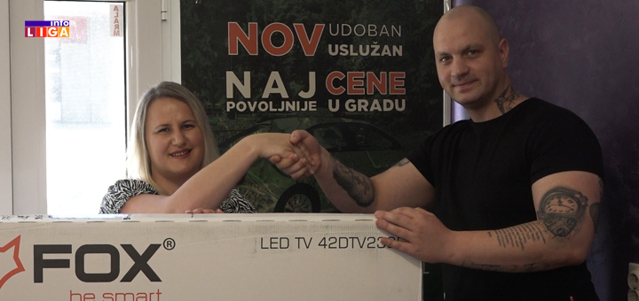 IL-Premier-taksi-milioniti-korisnik- PREMIER taxi nagradio milionitog korisnika televizorom (VIDEO)