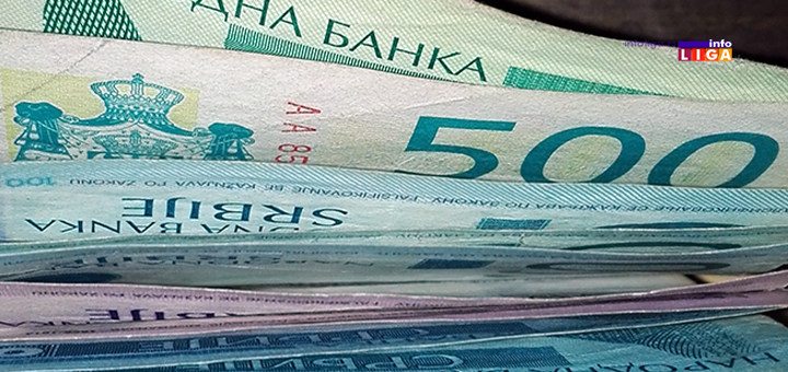 IL-pare-novac Prosečne plate u Moravičkom okrugu