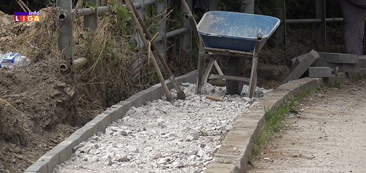 il-trotoari1 Zahvaljujući ulaganjima lokalne samouprave bolji i kvalitetniji život meštana Crnjeva (VIDEO)