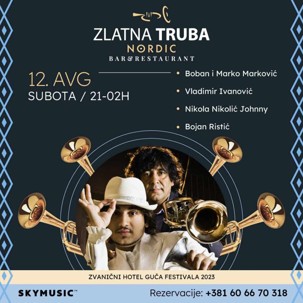 nordik-boban-1024x1024 Hotel NORDIC ''grmi'' za Sabor trubača: Dejan Matić, Boban Marković, Dejan Petrović....