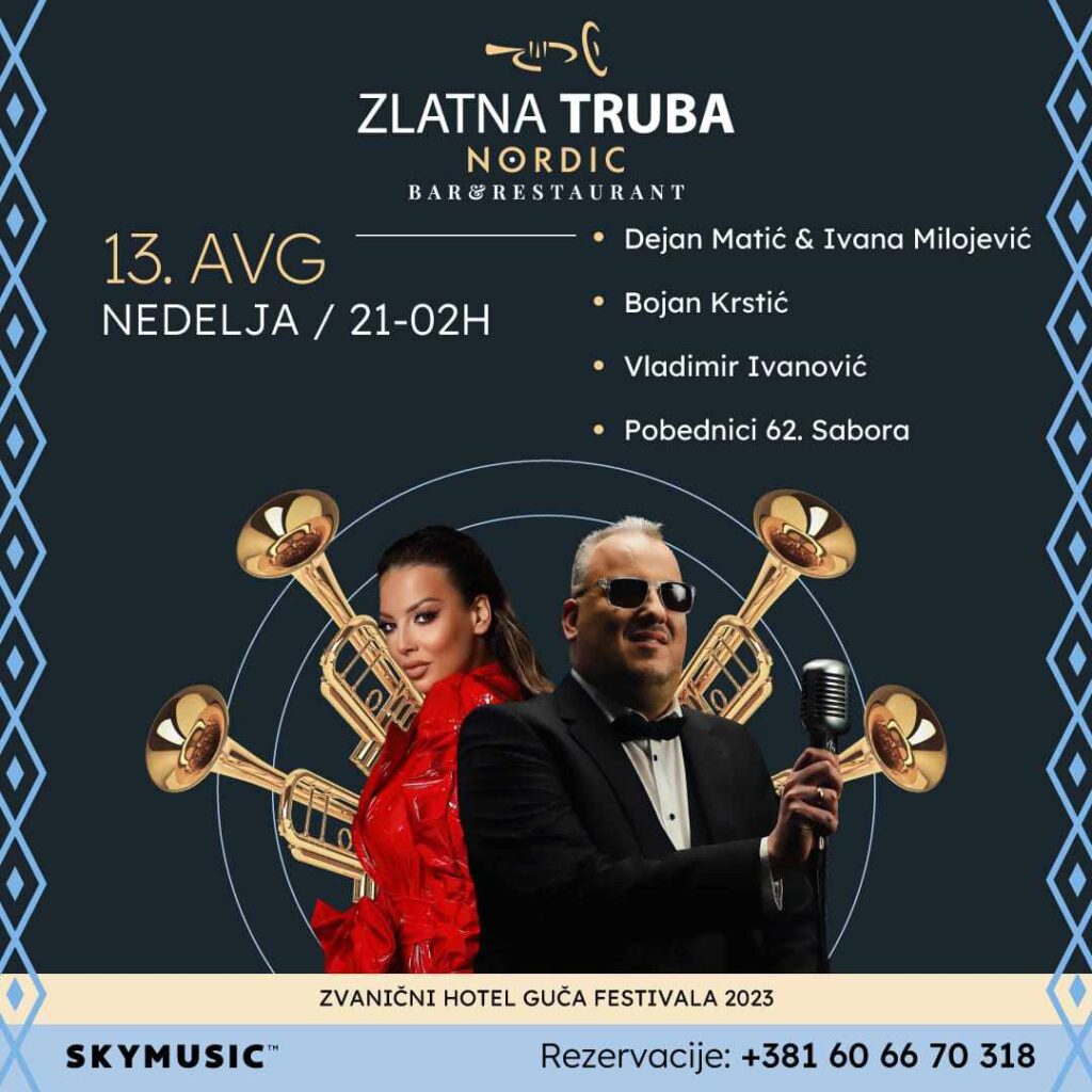 nordik-matic-1024x1024 Hotel NORDIC ''grmi'' za Sabor trubača: Dejan Matić, Boban Marković, Dejan Petrović....