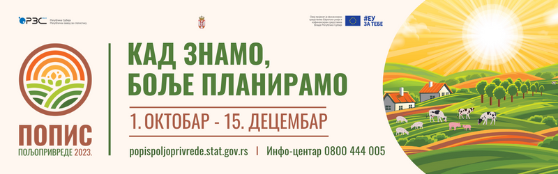 baner-top Počeo popis poljioprivrede