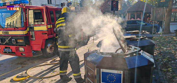IL-Podzemni-kontejner-gorenje- Zbog paljenja podzemnog kontejnera mora da plati novčanu kaznu
