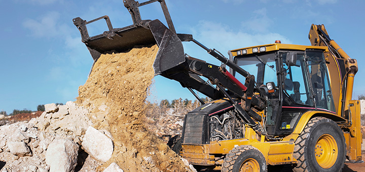 il-bager U Lučanima ukraden bager vredan 40.000 evra