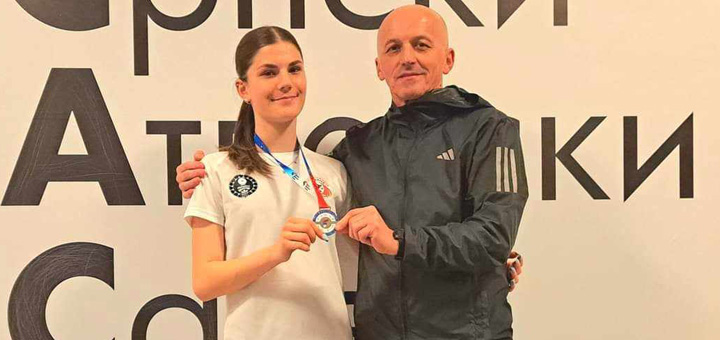 IL-Sara-Djokic-i-Dule-Orestijevic Atletičarka "Javora" Sara Đokić vicešampionka je Srbije u trci na 300 metara (VIDEO)