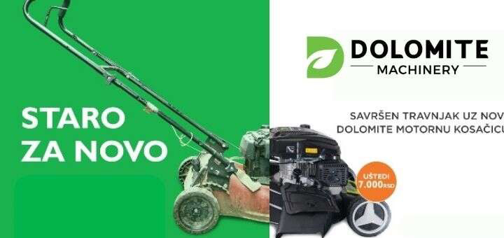 IL-Staro-za-novo-DOLOMITE Veoma povoljno DOLOMITE kosilice samo u poljoprivrednoj apoteci ''Lisa Produkt'' u Ivanjici