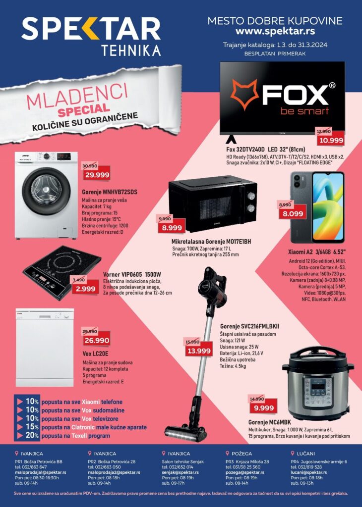 ponuda-spektar-730x1024 Velika akcija Mladenci u Spektru