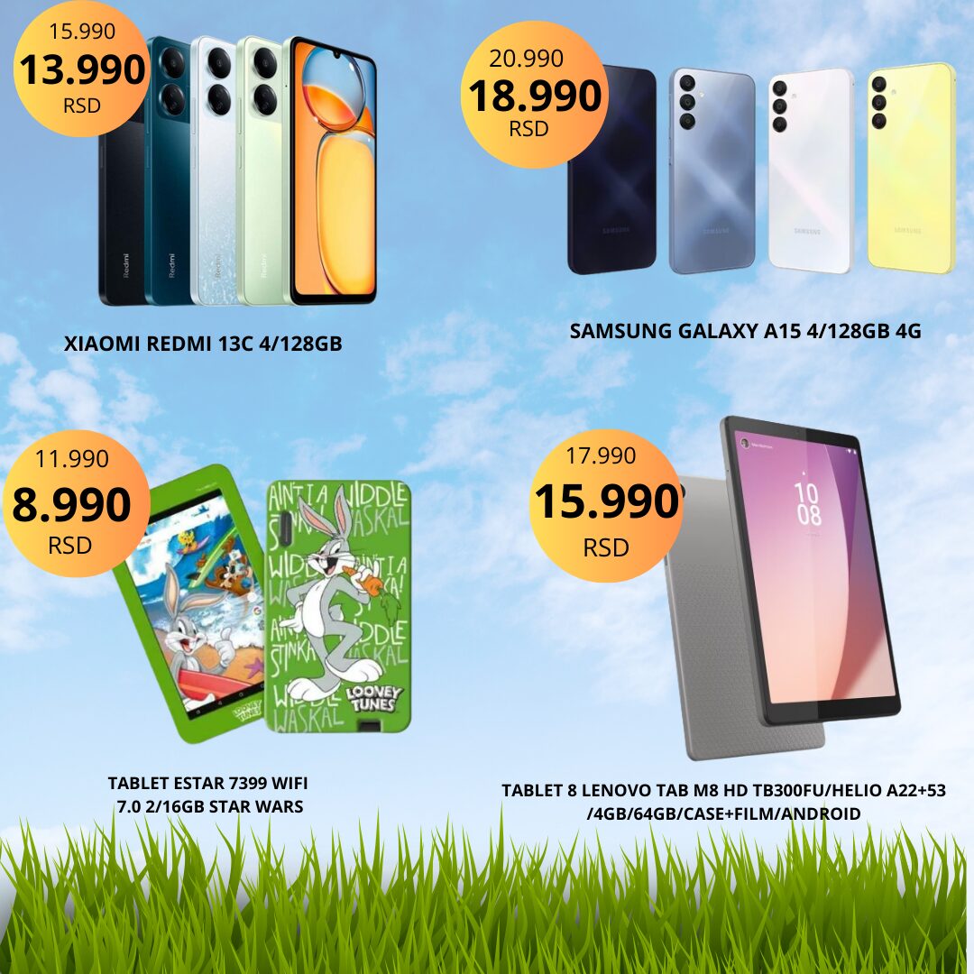 4 Prolećno sniženje u PC BOOM BOOM-u