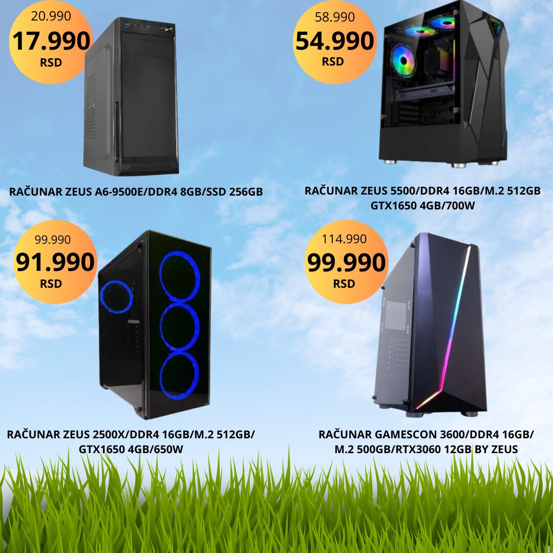 6 Prolećno sniženje u PC BOOM BOOM-u