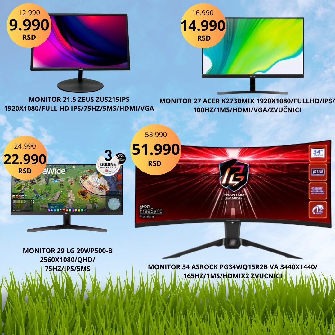 7 Prolećno sniženje u PC BOOM BOOM-u