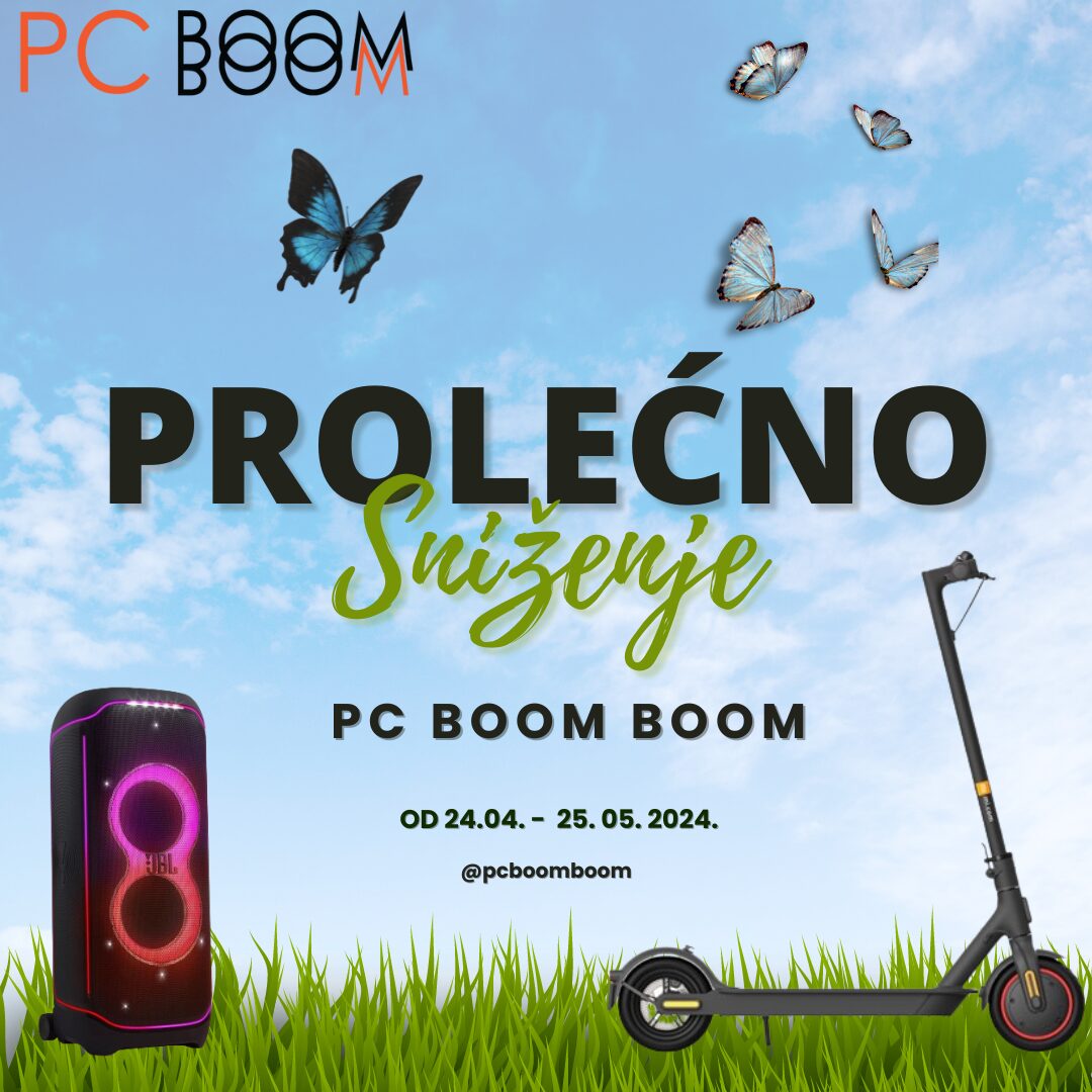 POCETNA Prolećno sniženje u PC BOOM BOOM-u