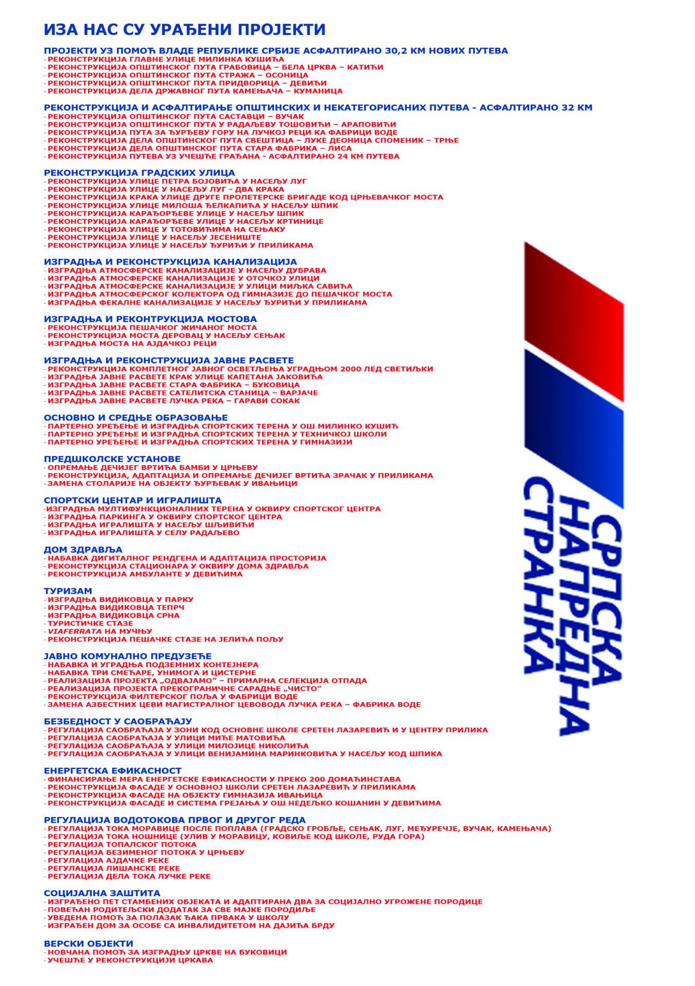 3 Iza nas nisu reči, iza nas su dela