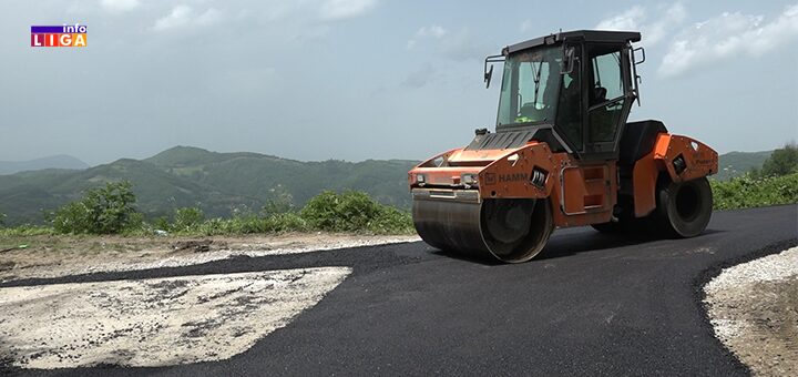 IL-Lisa-Trnje-asfalt Novi kilometri asfalta u ivanjičkoj opštini (VIDEO)