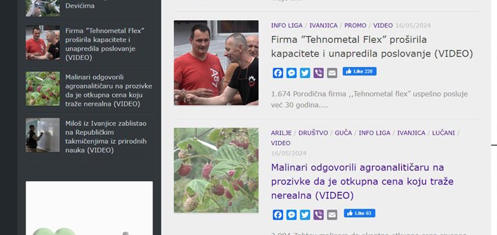 IL-Naslovna Demant agroanalitičara Gorana Đakovića na tekst ''Malinari odgovorili agroanalitičaru na prozivke da je otkupna cena koju traže nerealna''