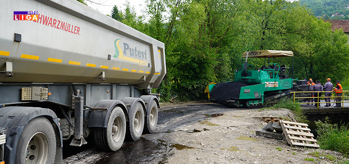 IL-Osonica-asfalt-1 Najmnogoljudnije selo u Ivanjici dobilo novi asfaltni put (VIDEO)