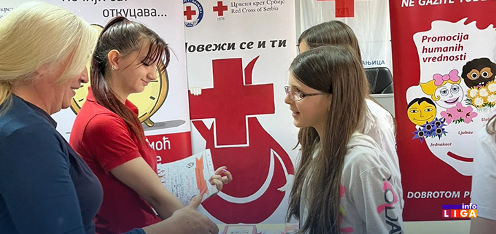 il-crveni-krst- Akcija dobrovoljnog davanja krvi na Lučindan