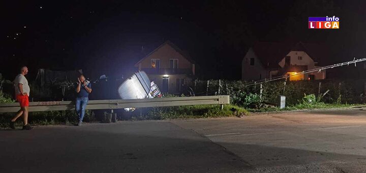 IL-Cisterna-3 U Milovićima cisterna sletela sa puta