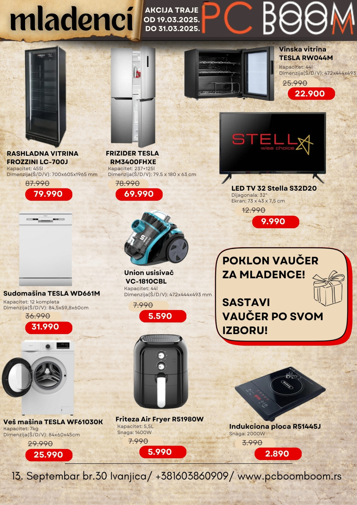 1-2 Specijalna akcija za mladence – Fantastični popusti u PC BOOM BOOM!