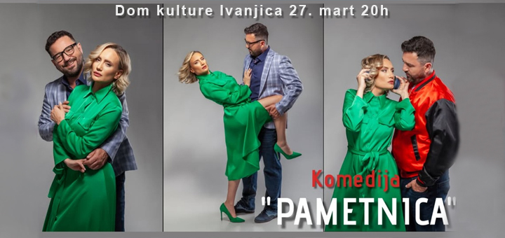 IL-predstava-pametnica-2 Komedija "Pametnica" u ivanjičkom Domu kulture