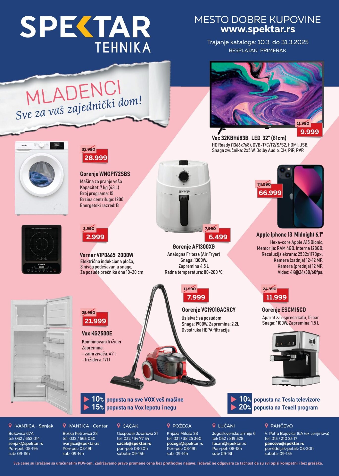 spektar-1 Mladenci u Spektru – Opremite svoj dom uz specijalne popuste!