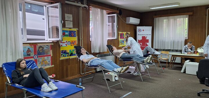 IL-DDK-IVANJICA-AKCIJA- Uspešno realizovana akcija dobrovoljnog davanja krvi u Ivanjici