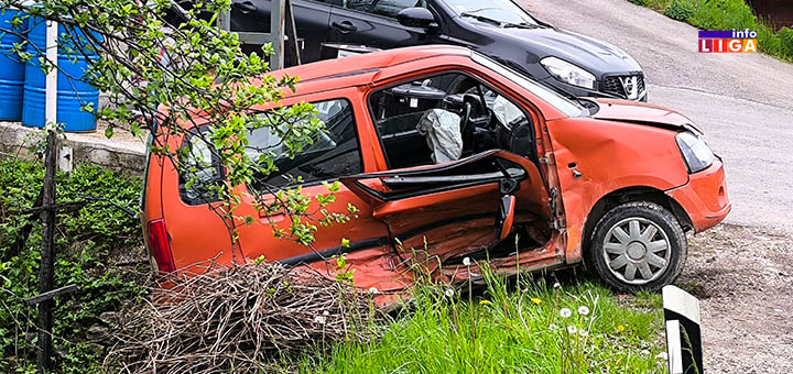 IL-Saobracjana-nezgoda-naslovna- Saobraćajna nezgoda kod Novog mosta u Ivanjici: Povređen stariji muškarac