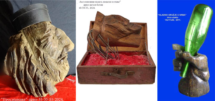 IL-skulpture-Rajka-Novakovic Izložba skulptura u Domu kulture