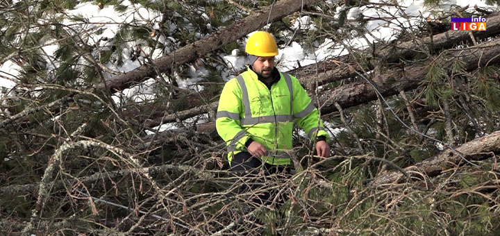 IL-Struja-ELEKTRODISTRIBUCIJA- Borba sa terenom i kvarovima: Vanredna situacija u Ivanjici još traje, teren obišao i ministar bez portfelja  (VIDEO)