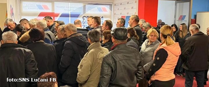 IL-SNS-LUCANI Potvrđena izborna lista „ALEKSANDAR VUČIĆ – Lučani, naša porodica!” pod rednim brojem 1