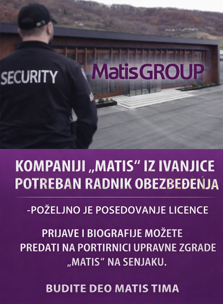 Matis-Security_ Oglas za posao!